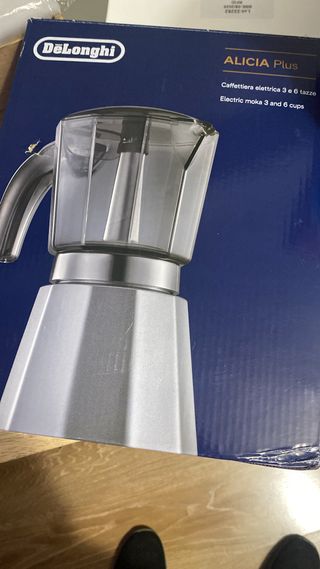 Cafetera DeLonghi Alicia Plus 3/6 tazas