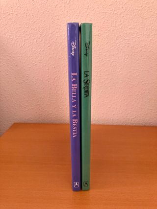 5,5€ por todo. 2 Libros Disney