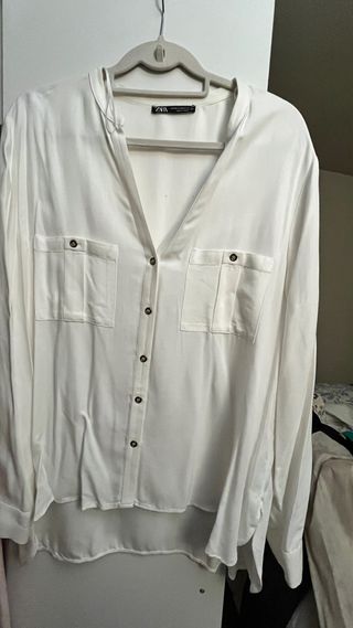 Camisa Zara Blanca