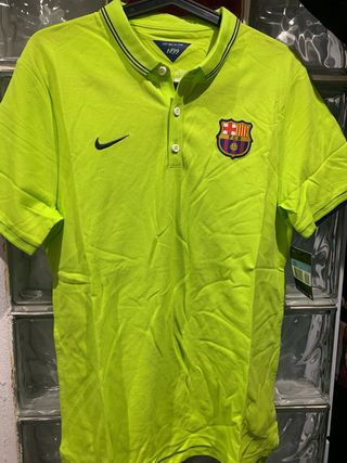 Polo Nike FC Barcelona Verde Lima