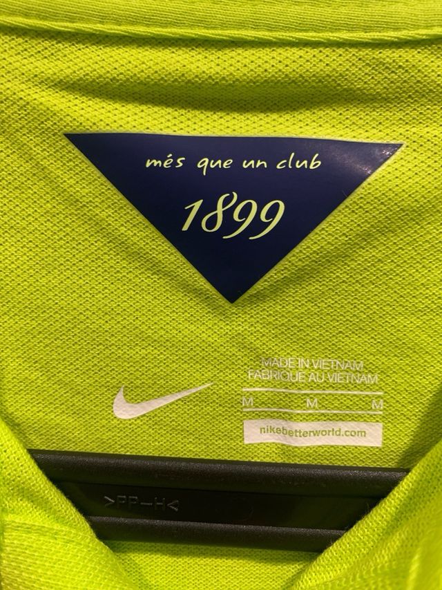 Polo Nike FC Barcelona Verde Lima
