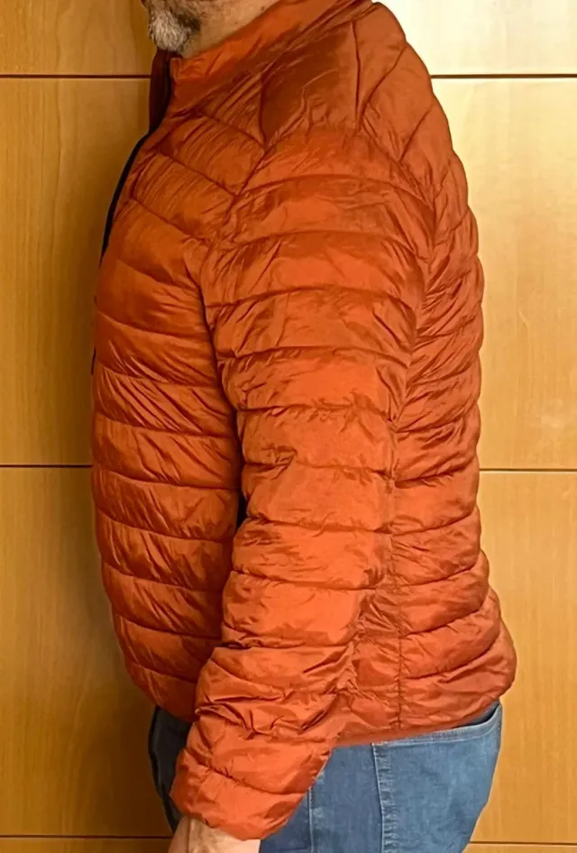 Plumas sintético caballero color butano