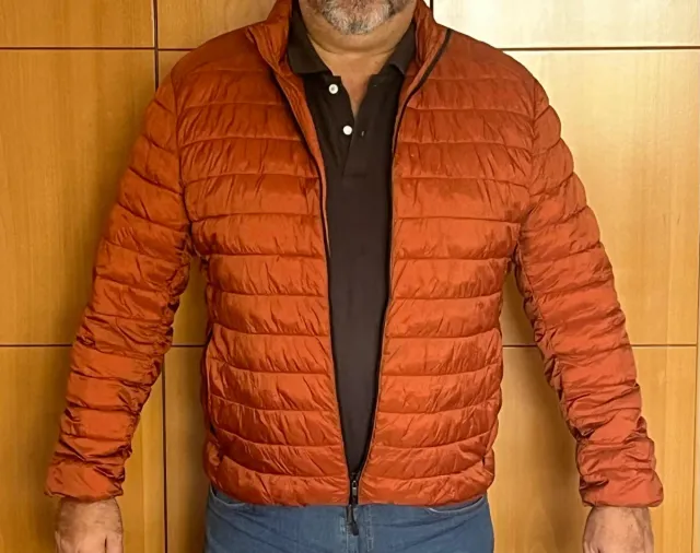 Plumas sintético caballero color butano