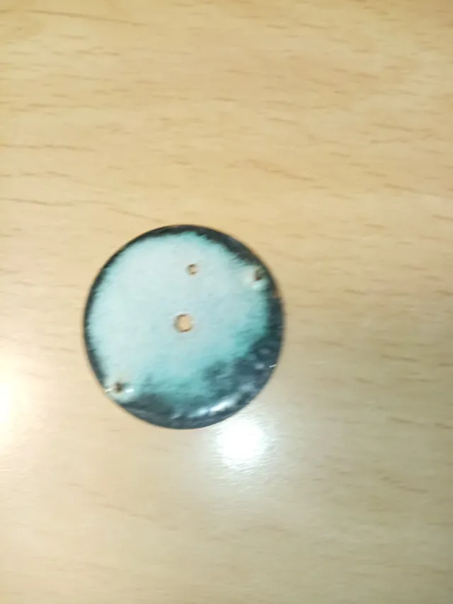 Esfera de reloj blanca