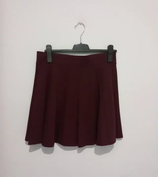 Falda Pimkie Burdeos Talla L