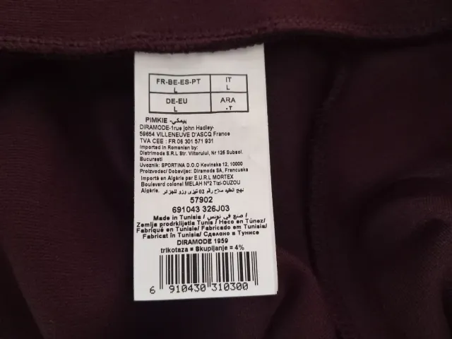 Falda Pimkie Burdeos Talla L