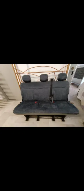 Asientos traseros Nissan Primastar 3 plazas