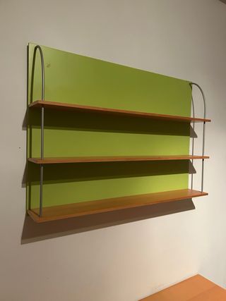 Somier, escritorio estantería y sillas conjunto