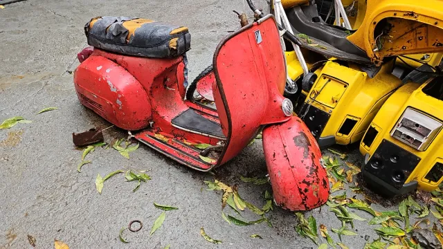 Chasis vespa 200 donante