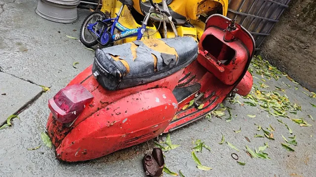 Chasis vespa 200 donante