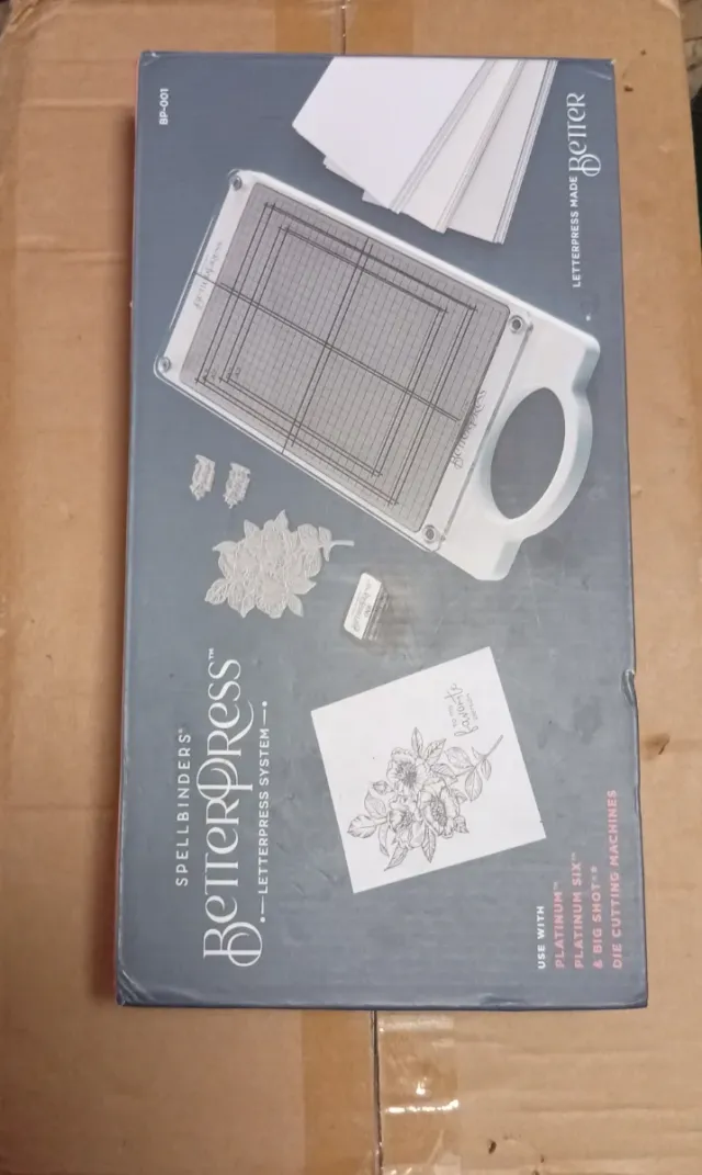 Placa Spellbinders Betterpress