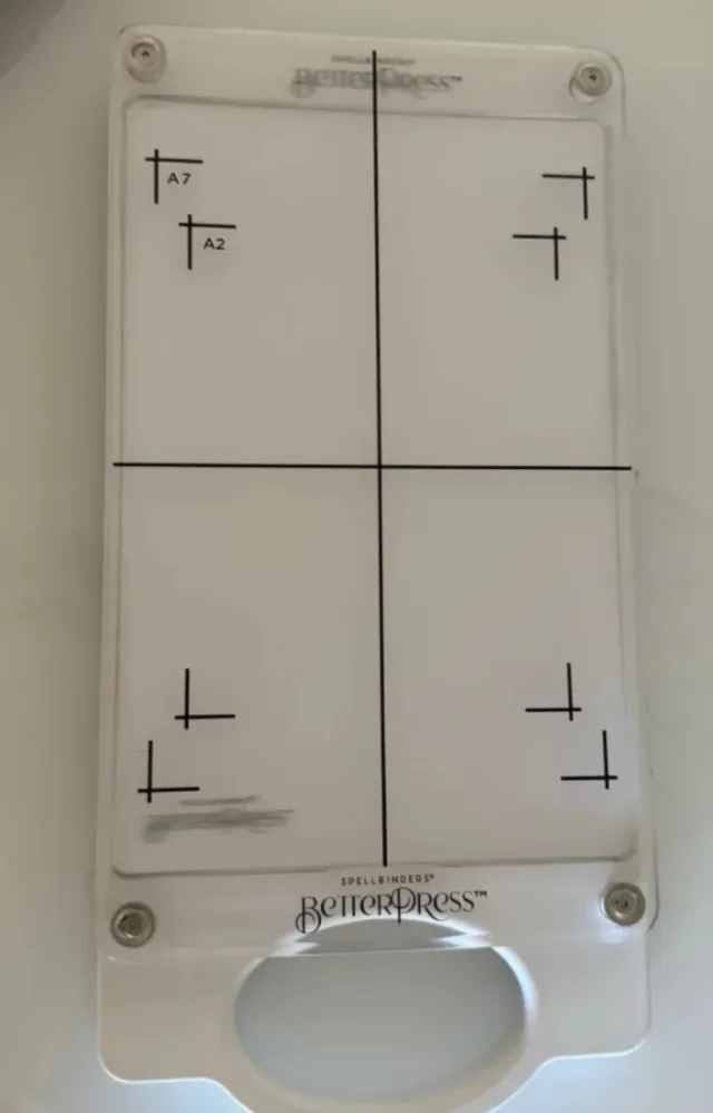 Placa Spellbinders Betterpress