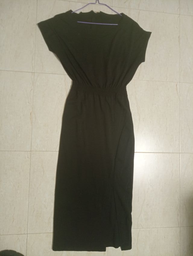 Vestido negro largo