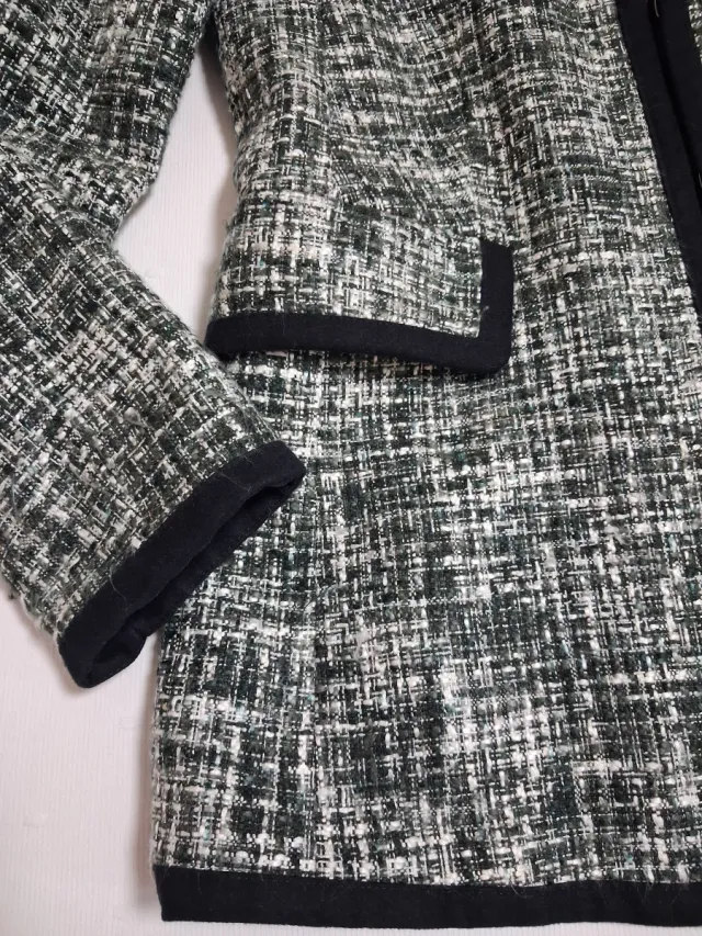 Blazer Mango T M Tweed Multicolor