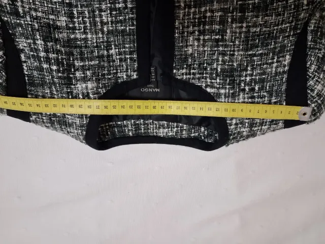 Blazer Mango T M Tweed Multicolor