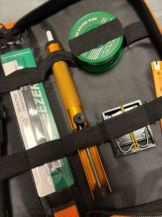 Kit de soldadura con accesorios