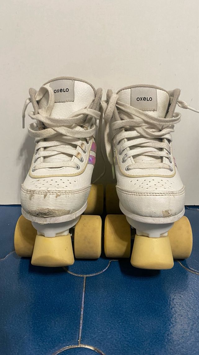 Patines Quad Decathlon Oxelo Talla 33