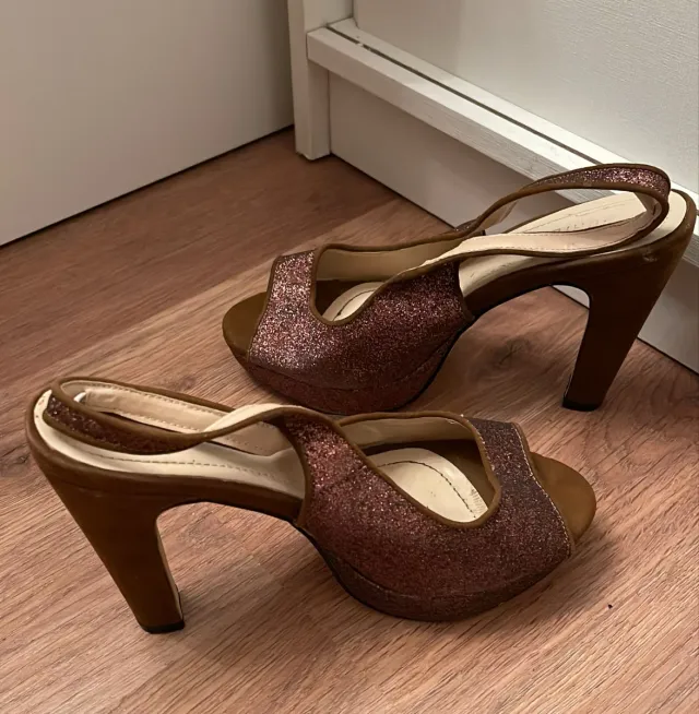 Zapatos de tacón fantasía mujer