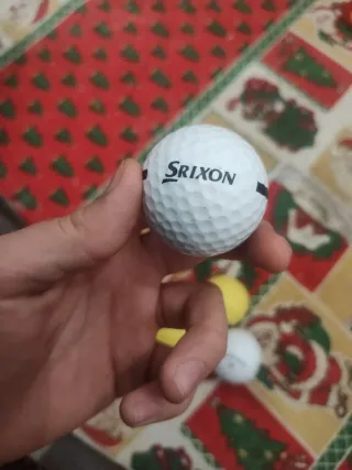 Palline da golf Callaway Srixon gialle