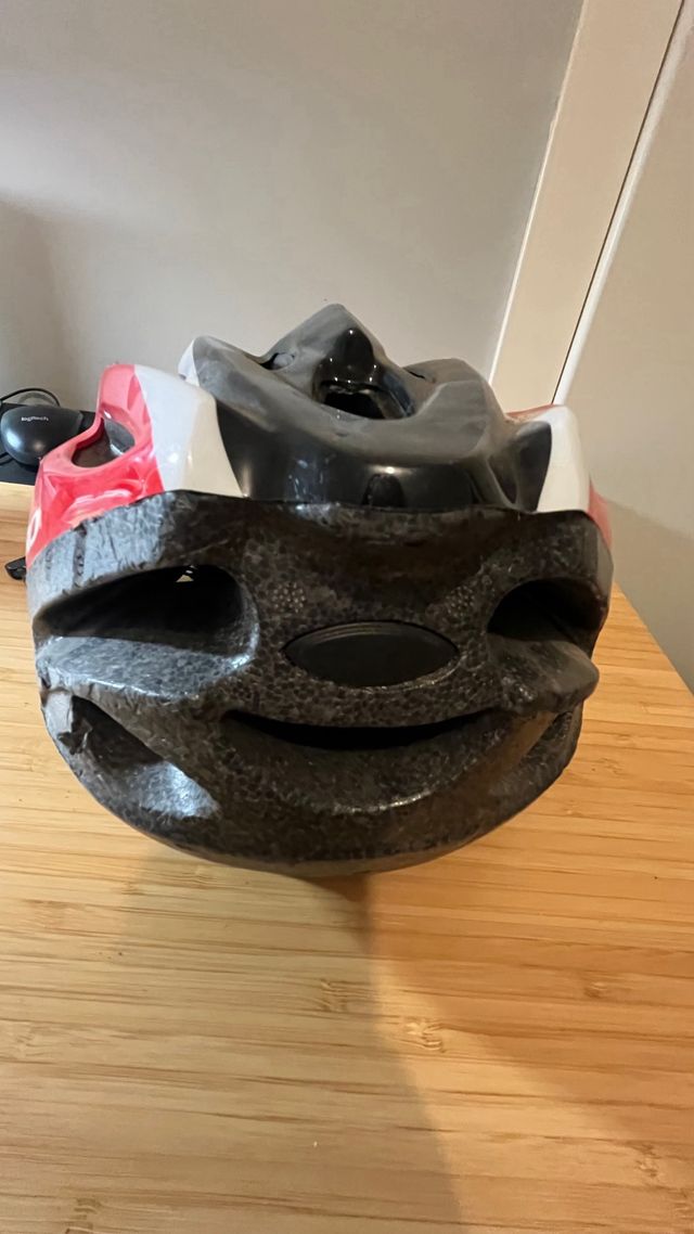 Casco B-PRO niño rojo/negro