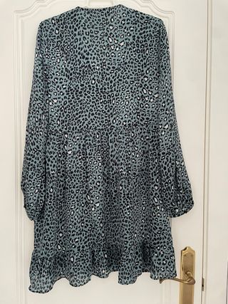 Vestido corto Zara estampado