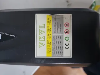 Batería Bicicleta Eléctrica VKVL