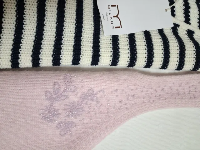 Chaleco Muker Punto Rayas Talla XL