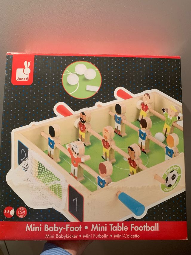 Futbolín Janod madera a partir 3 años