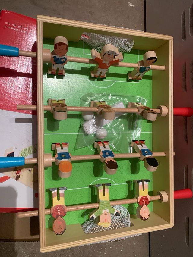 Futbolín Janod madera a partir 3 años