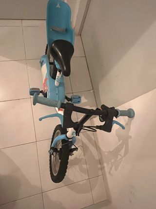 Bicicleta infantil Rueda 12 Azul