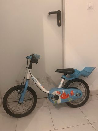 Bicicleta infantil Rueda 12 Azul
