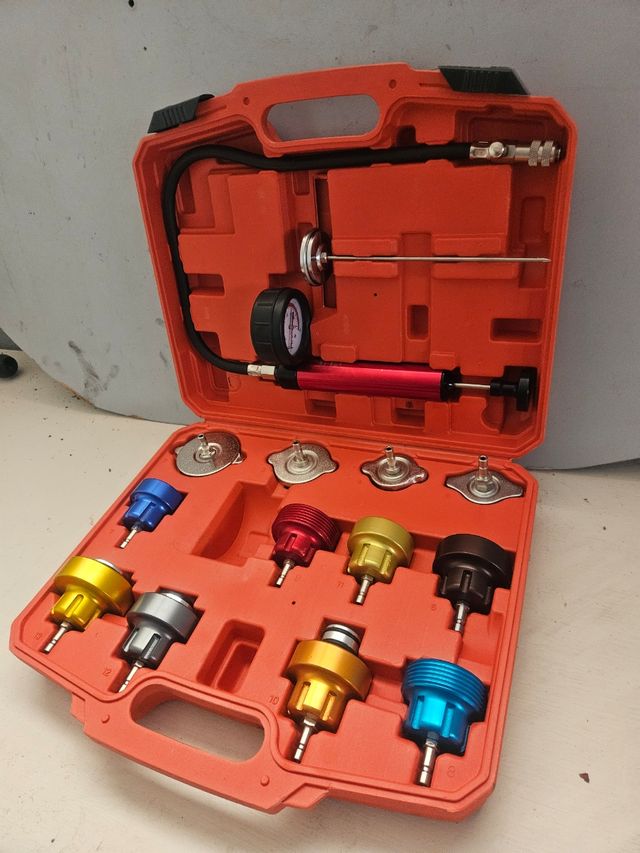 Kit Comprobación Presión Refrigeración