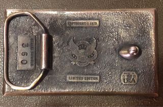 Hebilla Cinturón Winchester Repeating Arms