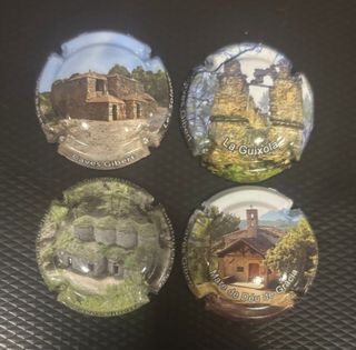 Chapas de Cava Gibert (4 uds)