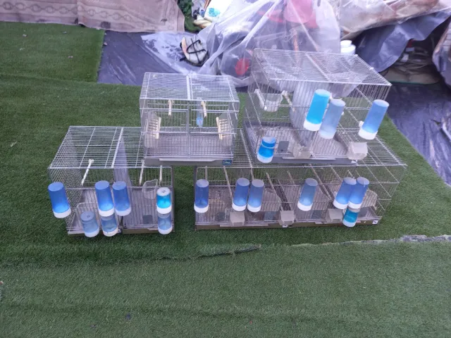 4 Jaulas Grandes para Pájaros