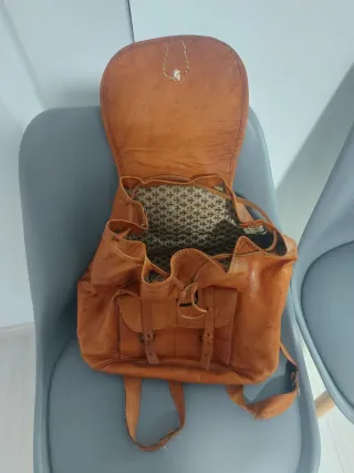 Black Friday!!! Mochila de cuero REBAJADA!!