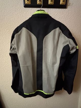 Chaqueta Moto Negra y Gris de verano Mgp.