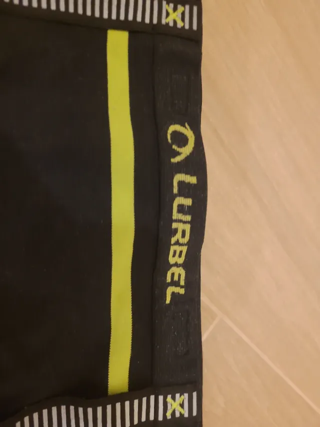 Cinturón running LURBEL negro y verde talla M