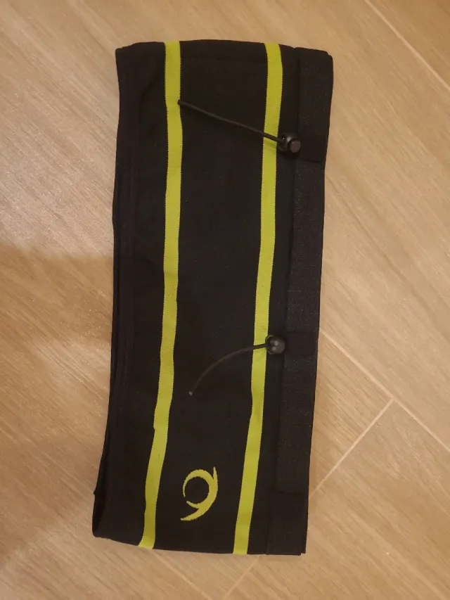 Cinturón running LURBEL negro y verde talla M