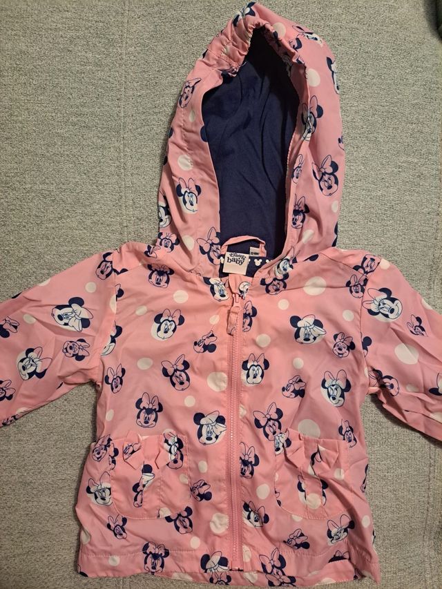 Abrigo impermeable niña Minnie 12-18 meses