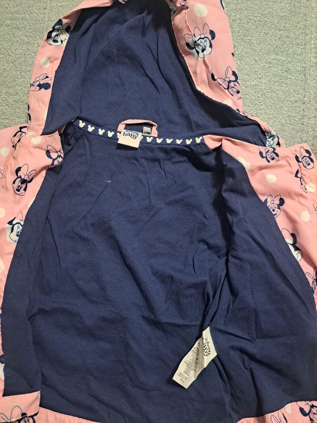 Abrigo impermeable niña Minnie 12-18 meses