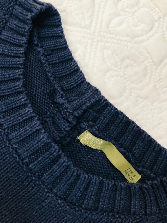 Blusa Sfera Azul Talla M