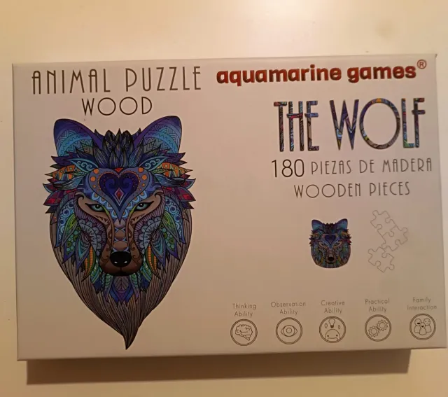 Puzzle de Madera Lobo 180 Piezas