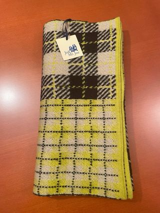 Bufanda lana “Jo & Mr Joe” cuadros “REGALAZO”