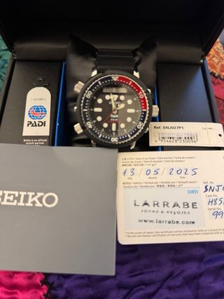 Reloj Seiko Prospex Padi Arnold SNJ027P “NUEVO”