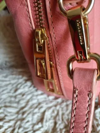 Bolso Bimba y Lola piel rosa empolvado