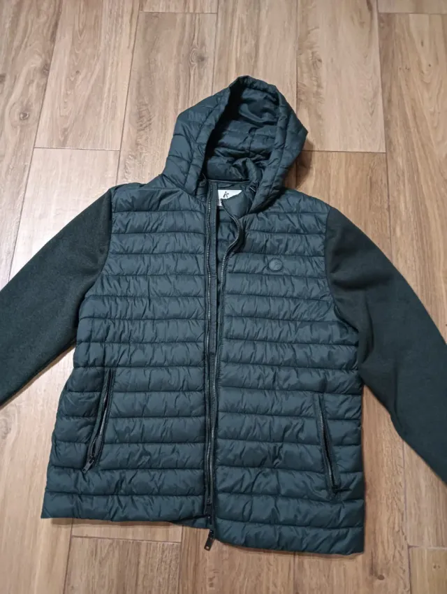 Chaqueta Álvaro Moreno verde acolchada