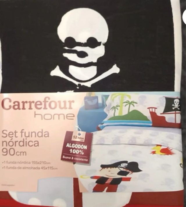 Funda Nórdica Pirata 90cm Carrefour Home