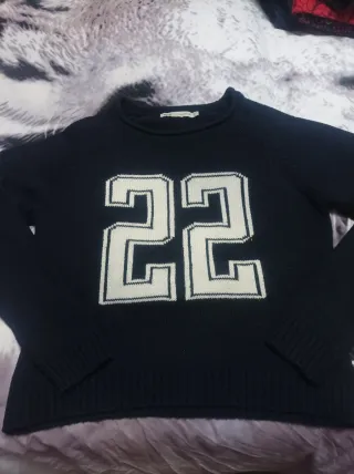 Jersey chica azul marino, marca inside, talla L