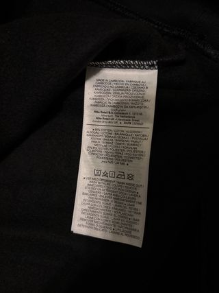 Sudadera Nike Air Negra Hombre